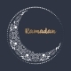 Eid / Ramadan Mubarak Square Labels design 9