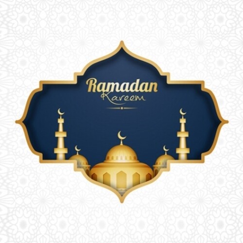 Eid / Ramadan Mubarak Square Labels design 17