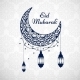 Eid / Ramadan Mubarak Square Labels design 22