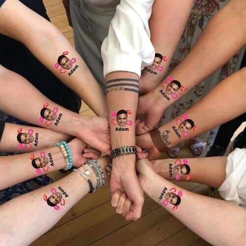 hen party tattoos and arms