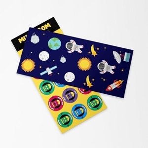 DL vinyl sticker sheets