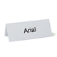 Personalised Place Cards Arial Font