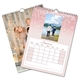 A4 Photo Calendar Pink Glitter
