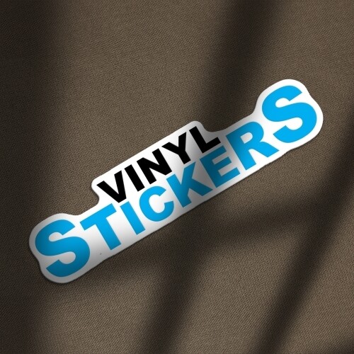 Custom Die-Cut Stickers ,  Personalised Vinly Stickers from 14.99