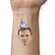 Temporary Tattoos with Your Face With Party Hats