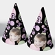 Personalised Party Hat Mulitcoloured Polkadots