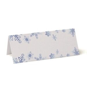 Snowflake Table Place Cards