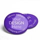 2 38mm button pin badges