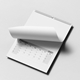 Blank A3 wire-bound wall calendar hanging on a wall with a dated February 2027 calendar grid.