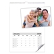 A4 Blank Wall Calendar 2026