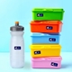 stick on name labels on lunch box and drinks bottle