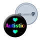 Autism Awareness 38mm badge Design 6