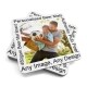 double sided Personalised beer mats