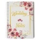 Wedding Note Book Planner Water Colour Floral
