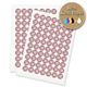 Kraft Circle Labels 25mm