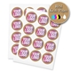 Kraft Circle Labels 64mm