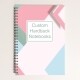 Pastel Colours Personalised Hardback Notebooks A5