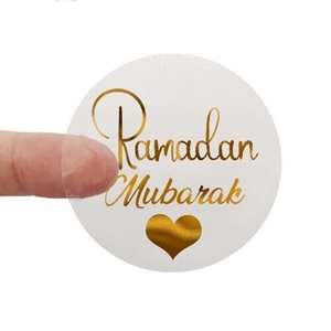 Eid Metallic Foil Transparent Stickers from £2.49 Delivered