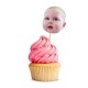 Custom Baby Face Cake Topper