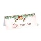 Personalised Christmas Place Cards Bells