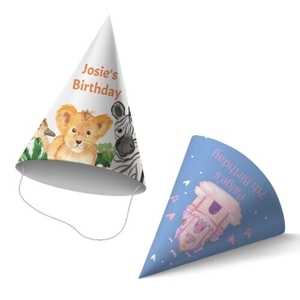 Personalised party hat