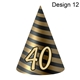 party hat for bunting design 12