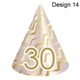 party hat for bunting design 14