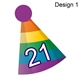 party hat for bunting design