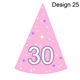 party hat for bunting design 25