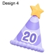 party hat for bunting design 4