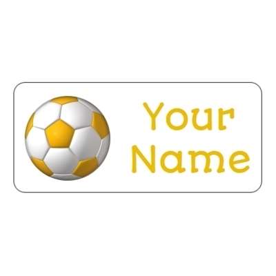Design for Football Name Labels: animal, black, blue, leapard, leapord, wedding