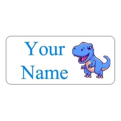 Design for Dinosaurs Name Labels: baby shower, bow, cute, girl, knot, pink, ribbon, tied, white