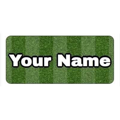 Design for Football Name Labels: 