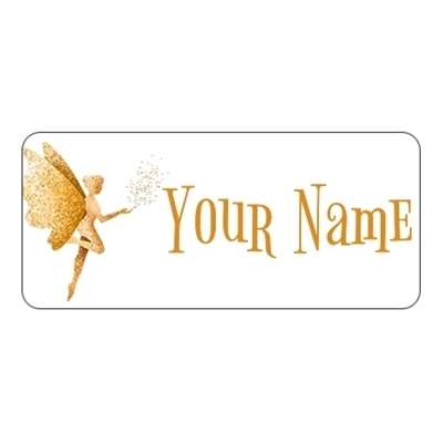 Design for Princess Name Labels: builder, handy man, repairs, saw, white, wood, yellow
