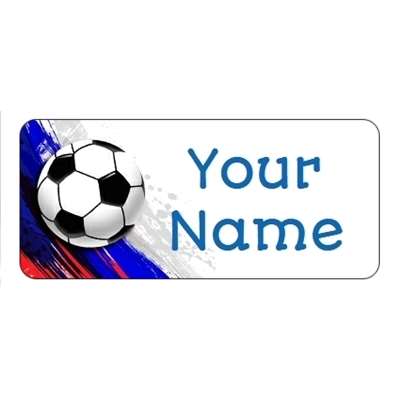 Design for Football Name Labels: blush pink, girl, girlie, girly, glitter, gold, pink, polkadot, pretty, spots