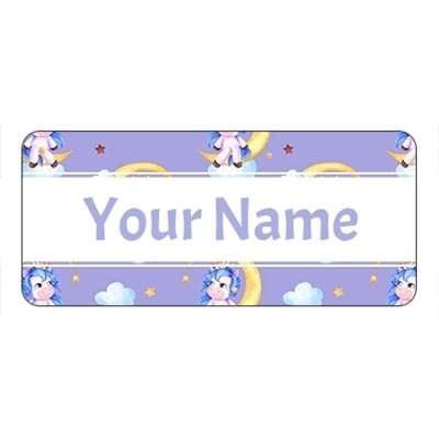 Design for Unicorns Name Labels: blue, candy, colourful, food, fruit, green, lollipop, lolly, orange, purple, red, sweets, white, yellow