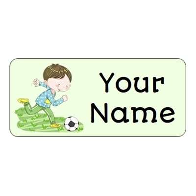 Design for Football Name Labels: blue, floral, florist, flower, girl, girlie, girly, heart, love, pretty, red, yellow