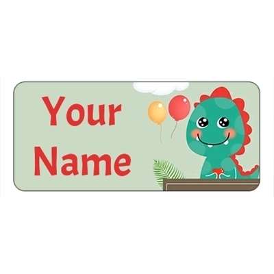 Design for Dinosaurs Name Labels: blue, circle, eid, gold, lines, pattern, pink, pretty, ramadan, round, swirl, turquoise 