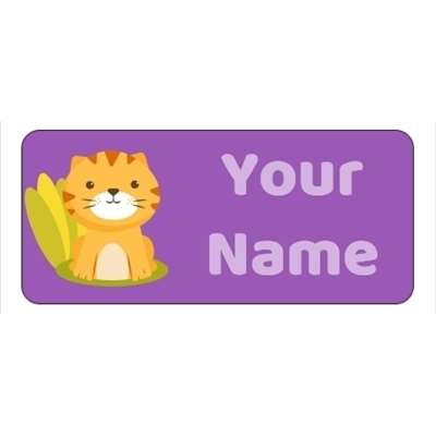 Design for Cat Name Labels: 