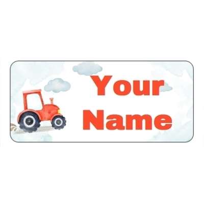 Design for Tractors Name Labels: aloe, aloe vera, black, gardening, grass, green, landscape, landscaping, leaf, lime, tree