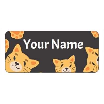 Design for Cat Name Labels: ann summers, annsummers, beauty, corporate, General, hair, Hair and Beauty, pink, salon, squares