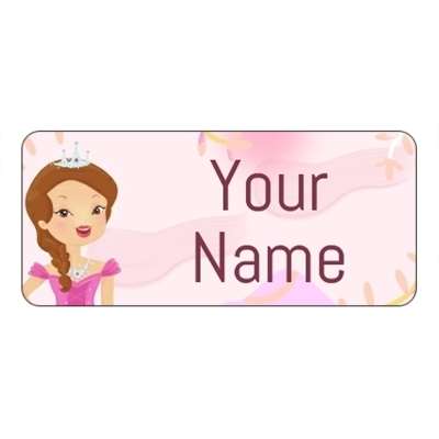 Design for Princess Name Labels: alterations, dress, seamstress, sewing, vintage